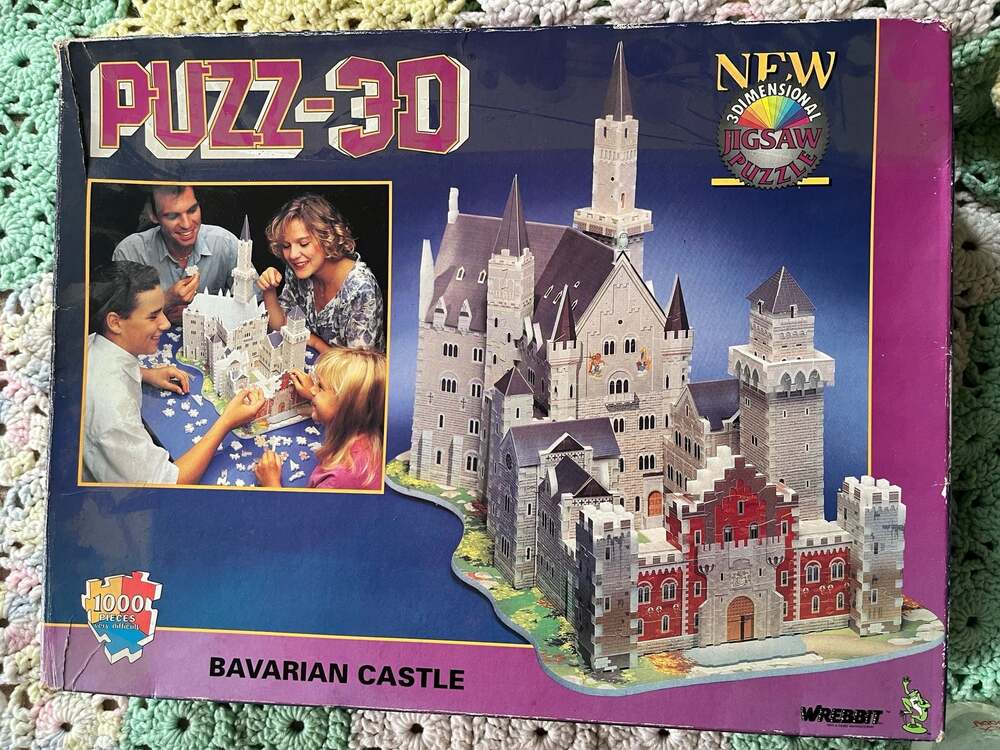 Wrebbit Puzz-3D Bavarian Castle 1000 Piece 3D Jigsaw Puzzle
